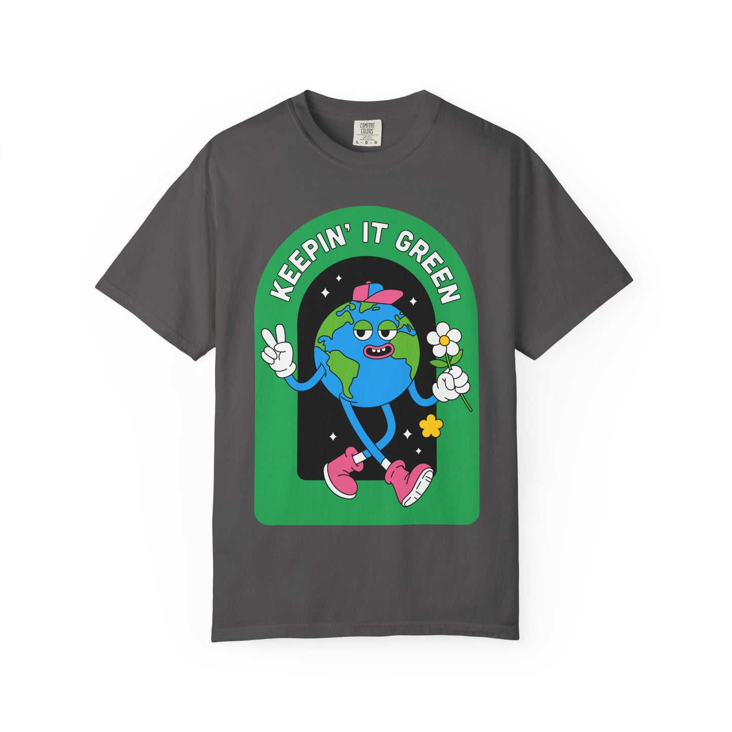 Eco-Friendly Graphic T-Shirt, Keepin' It Green Tee, Unisex Casual Wear, Earth Day Gift, Sustainable Fashion, Nature Lover Apparel