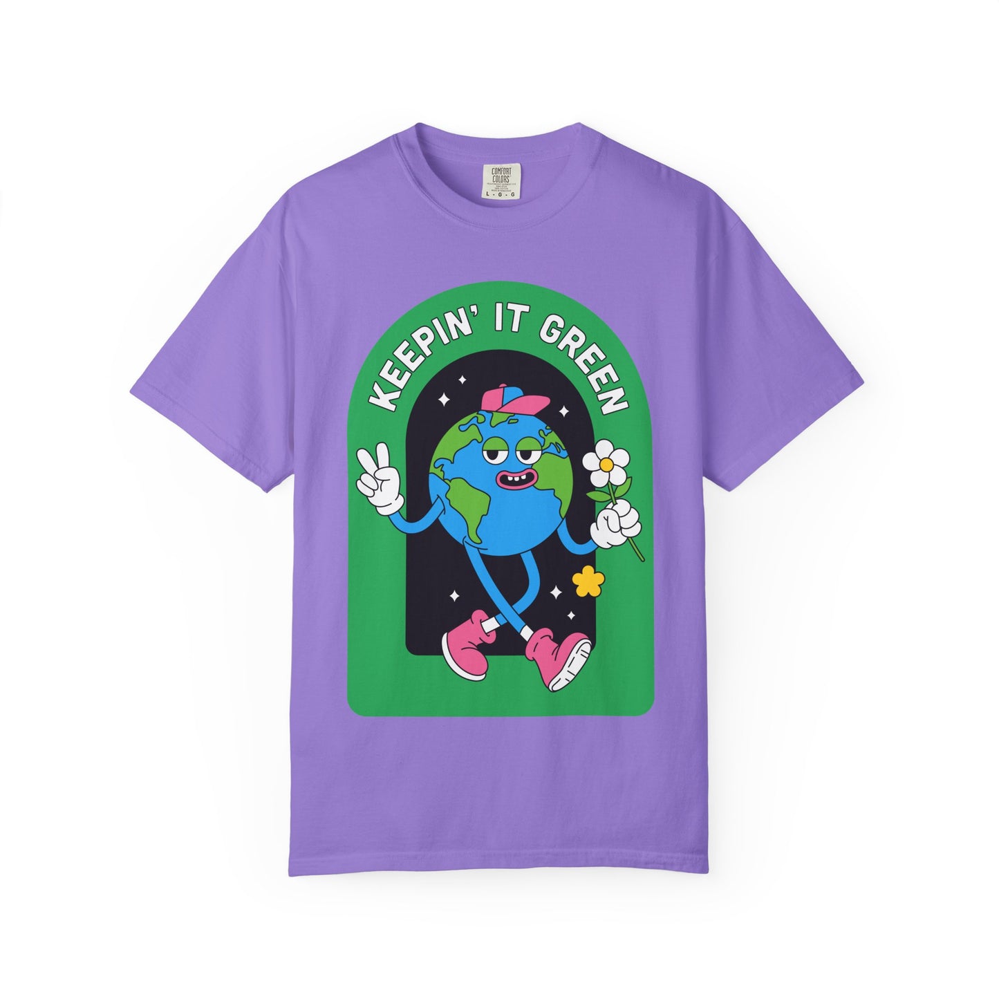 Eco-Friendly Graphic T-Shirt, Keepin' It Green Tee, Unisex Casual Wear, Earth Day Gift, Sustainable Fashion, Nature Lover Apparel