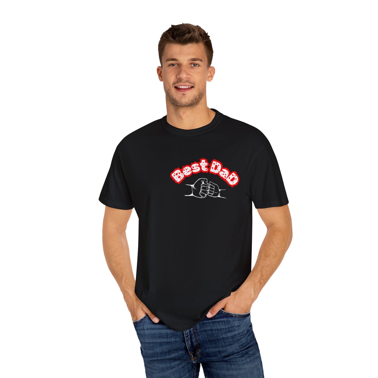 Best Dad T-Shirt for Dog Lovers, Unisex Gift for Father's Day, Casual Wear, Dad's Day Out, Pet Parent Apparel