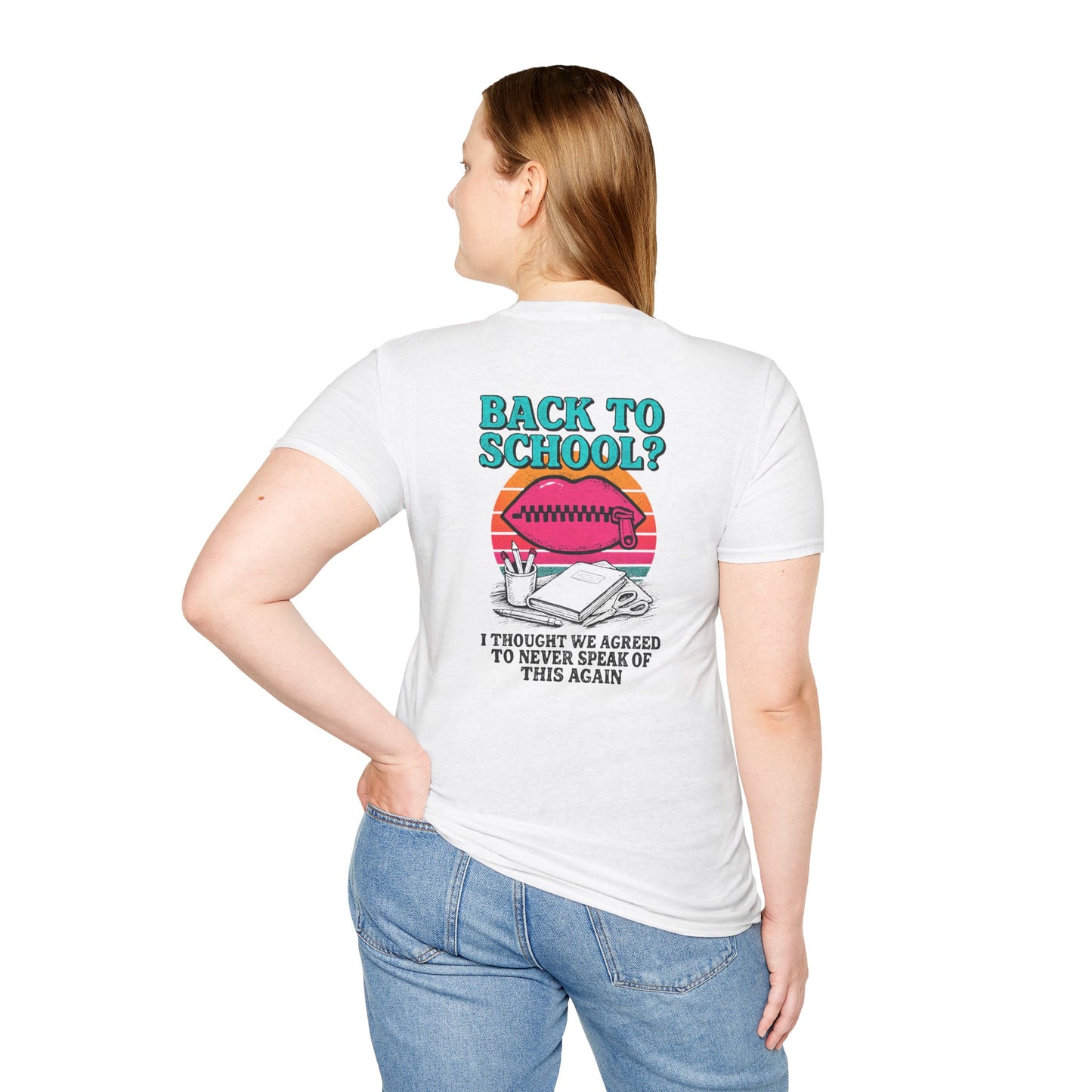 Back to School Humor T-Shirt, Funny School Shirt, Unisex Tees for Students, Back to School Gift, Casual Wear