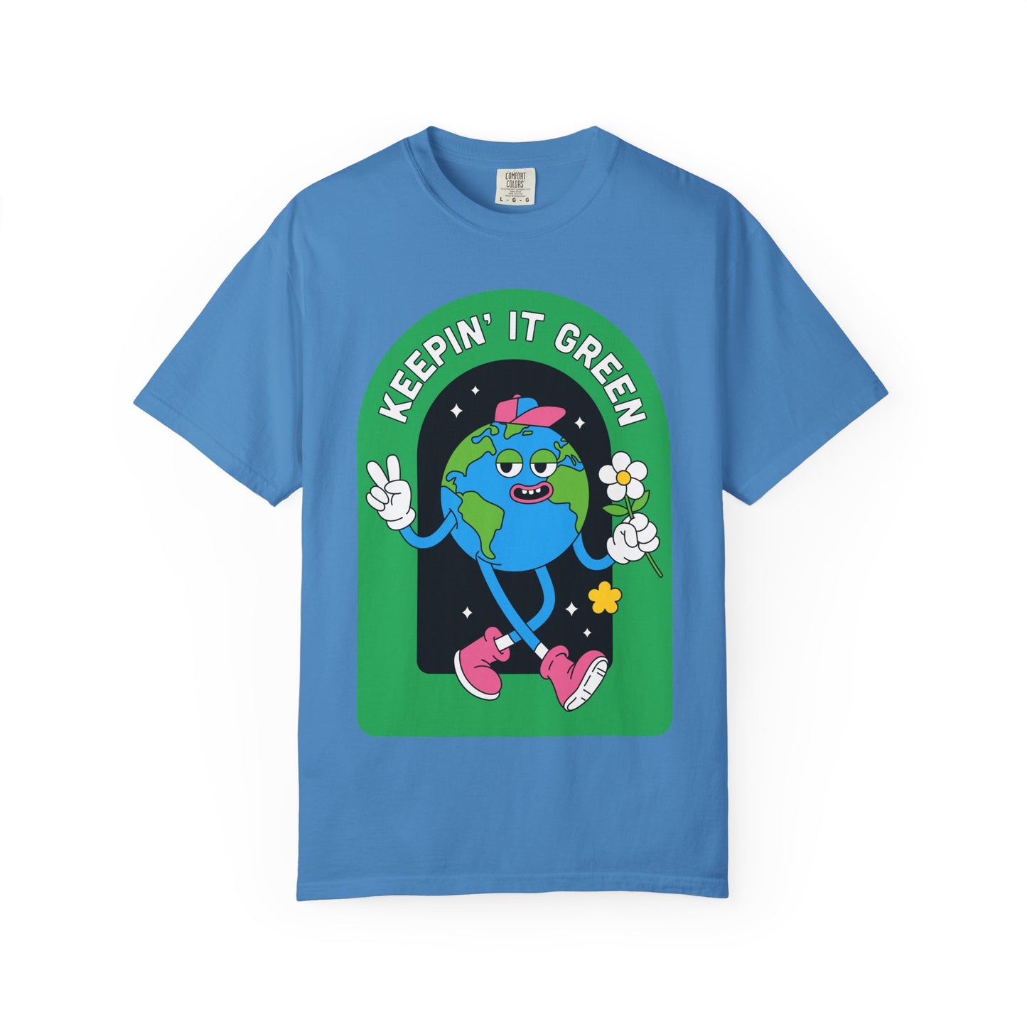 Eco-Friendly Graphic T-Shirt, Keepin' It Green Tee, Unisex Casual Wear, Earth Day Gift, Sustainable Fashion, Nature Lover Apparel