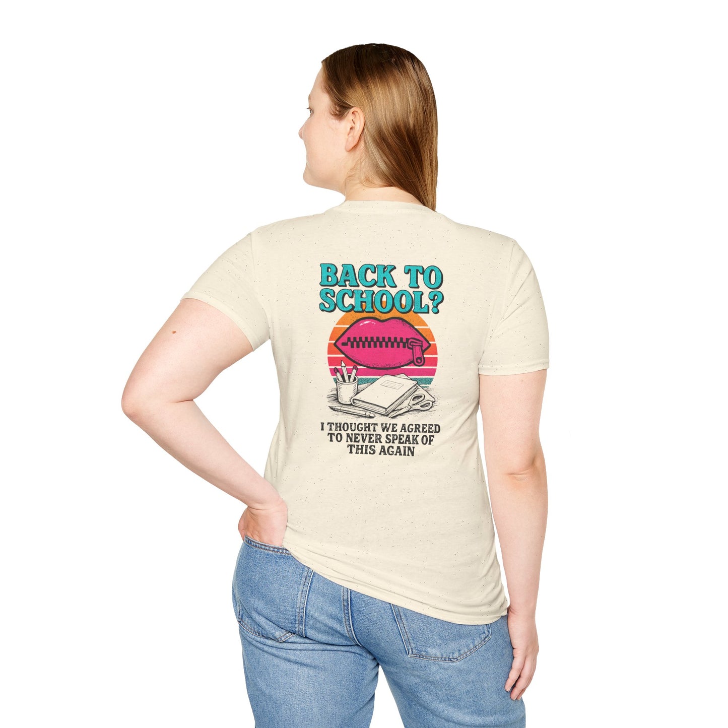 Back to School Humor T-Shirt, Funny School Shirt, Unisex Tees for Students, Back to School Gift, Casual Wear