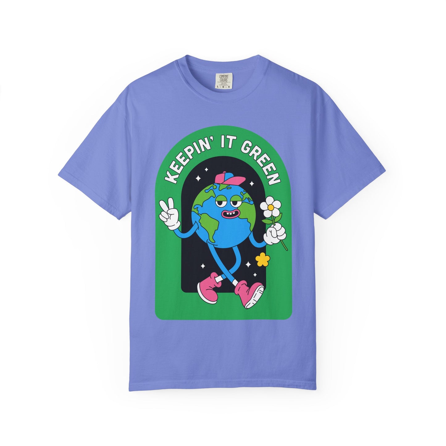 Eco-Friendly Graphic T-Shirt, Keepin' It Green Tee, Unisex Casual Wear, Earth Day Gift, Sustainable Fashion, Nature Lover Apparel