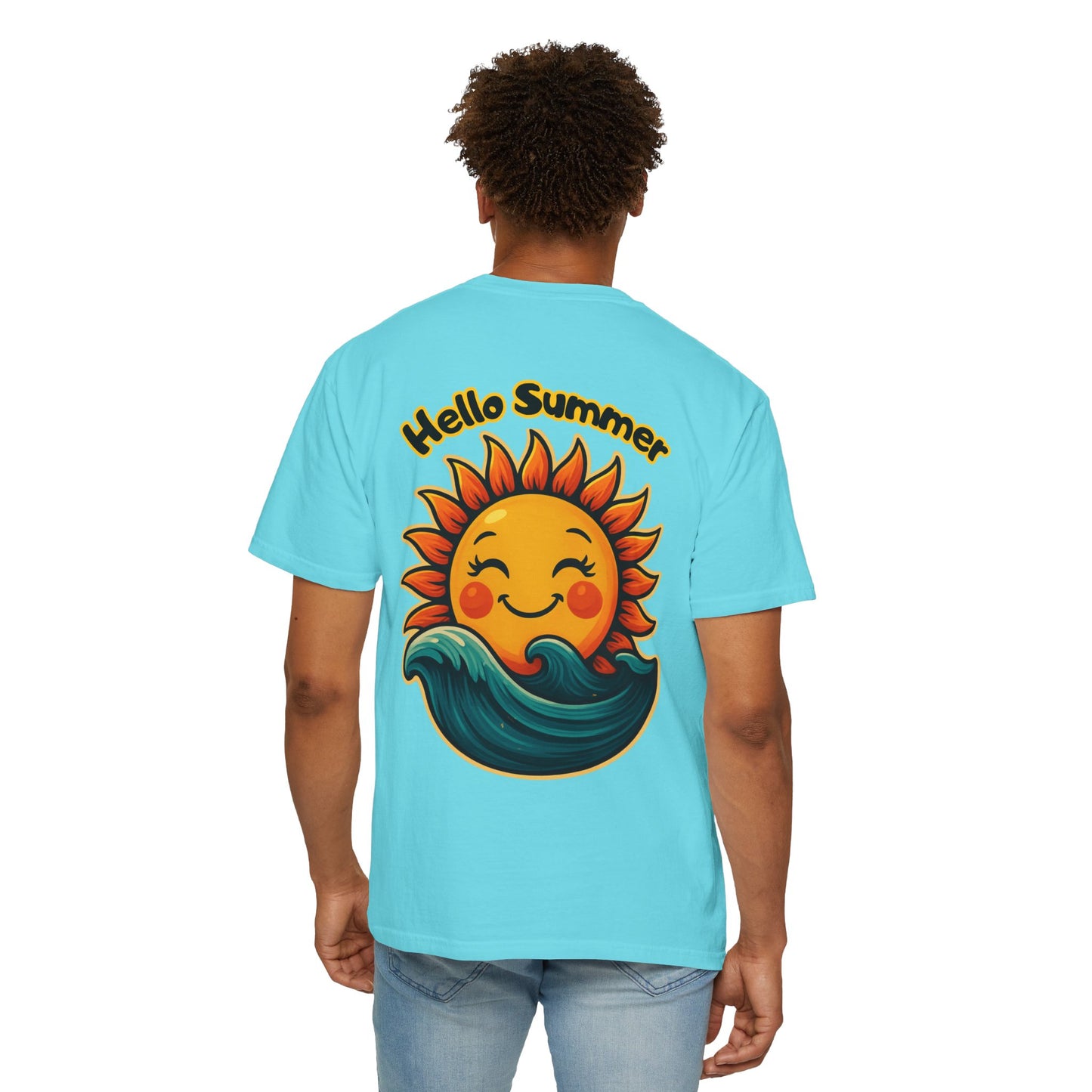 Vibrant Summer T-Shirt, Fun Beach Tee, Vacation Apparel, Sunshine Shirt, Gift for Summer Lovers, Casual Wear