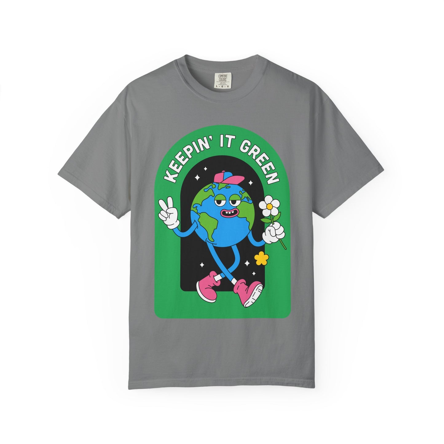 Eco-Friendly Graphic T-Shirt, Keepin' It Green Tee, Unisex Casual Wear, Earth Day Gift, Sustainable Fashion, Nature Lover Apparel