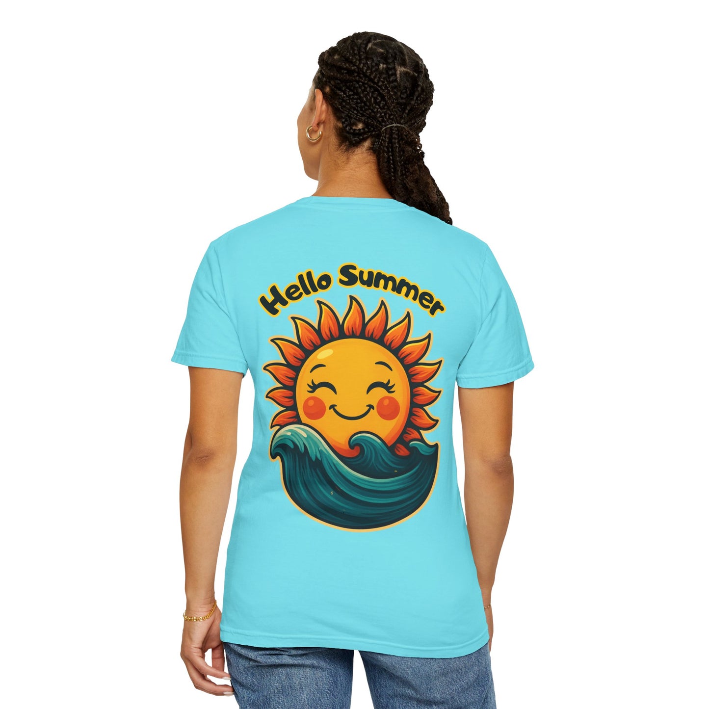 Vibrant Summer T-Shirt, Fun Beach Tee, Vacation Apparel, Sunshine Shirt, Gift for Summer Lovers, Casual Wear