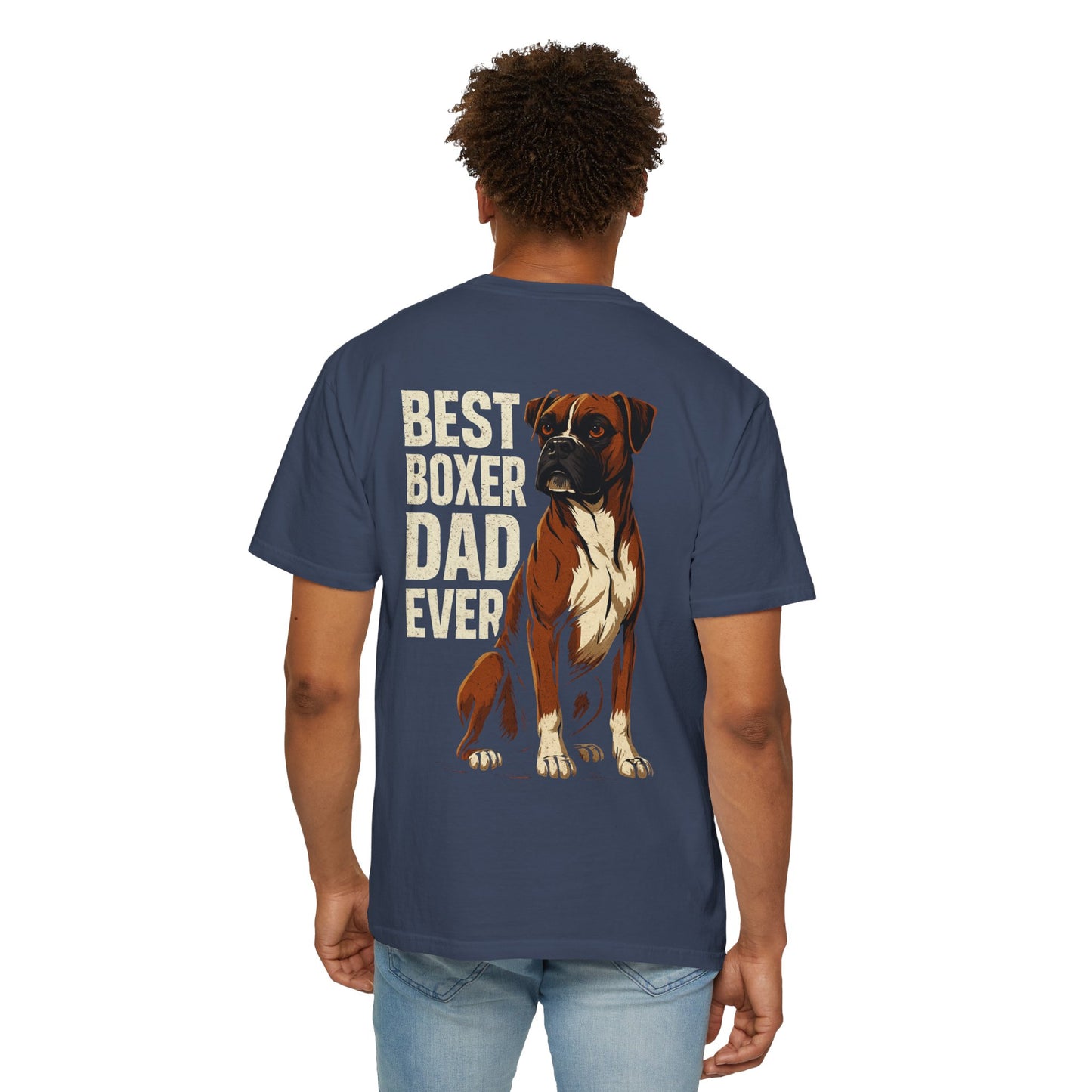 Best Dad T-Shirt for Dog Lovers, Unisex Gift for Father's Day, Casual Wear, Dad's Day Out, Pet Parent Apparel