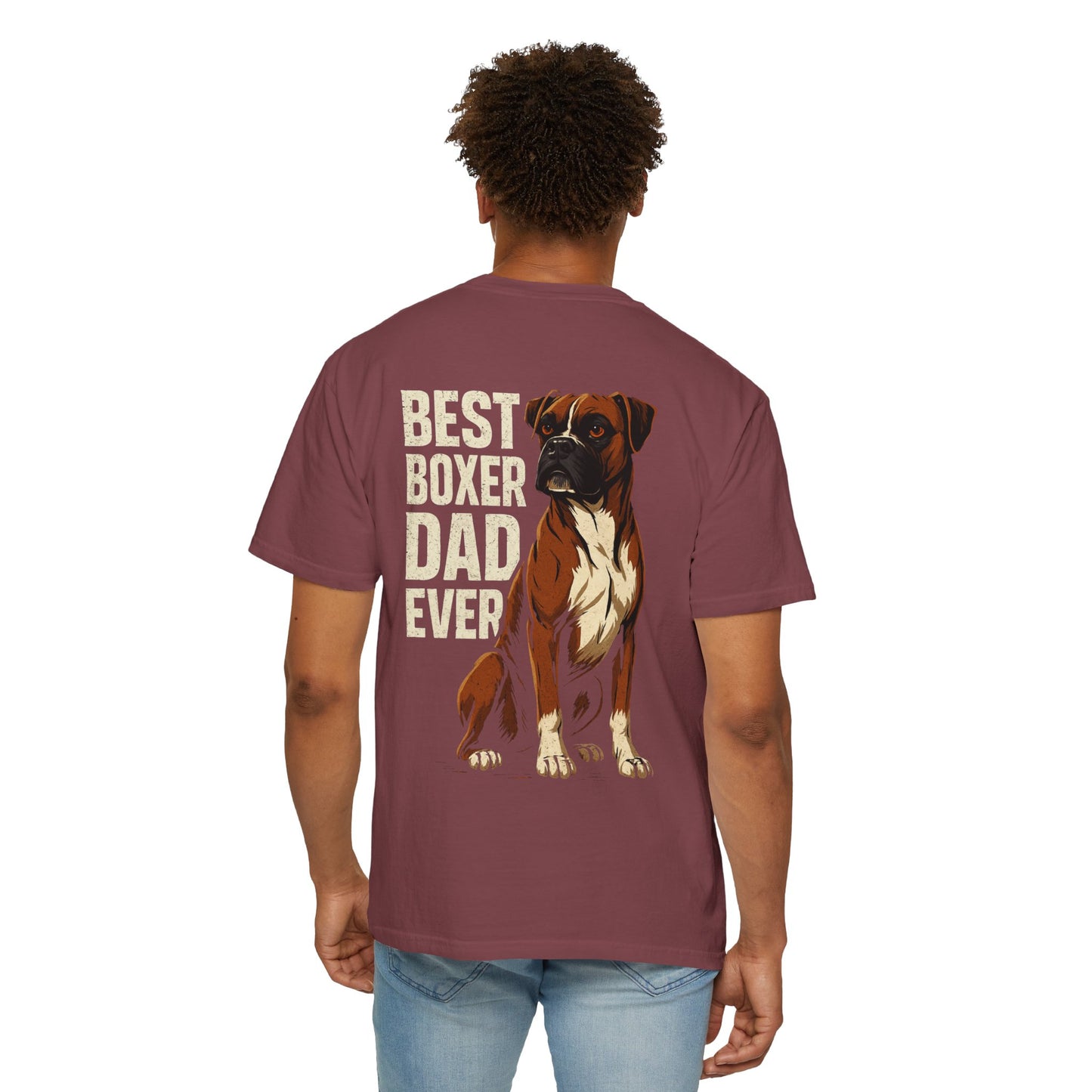 Best Dad T-Shirt for Dog Lovers, Unisex Gift for Father's Day, Casual Wear, Dad's Day Out, Pet Parent Apparel