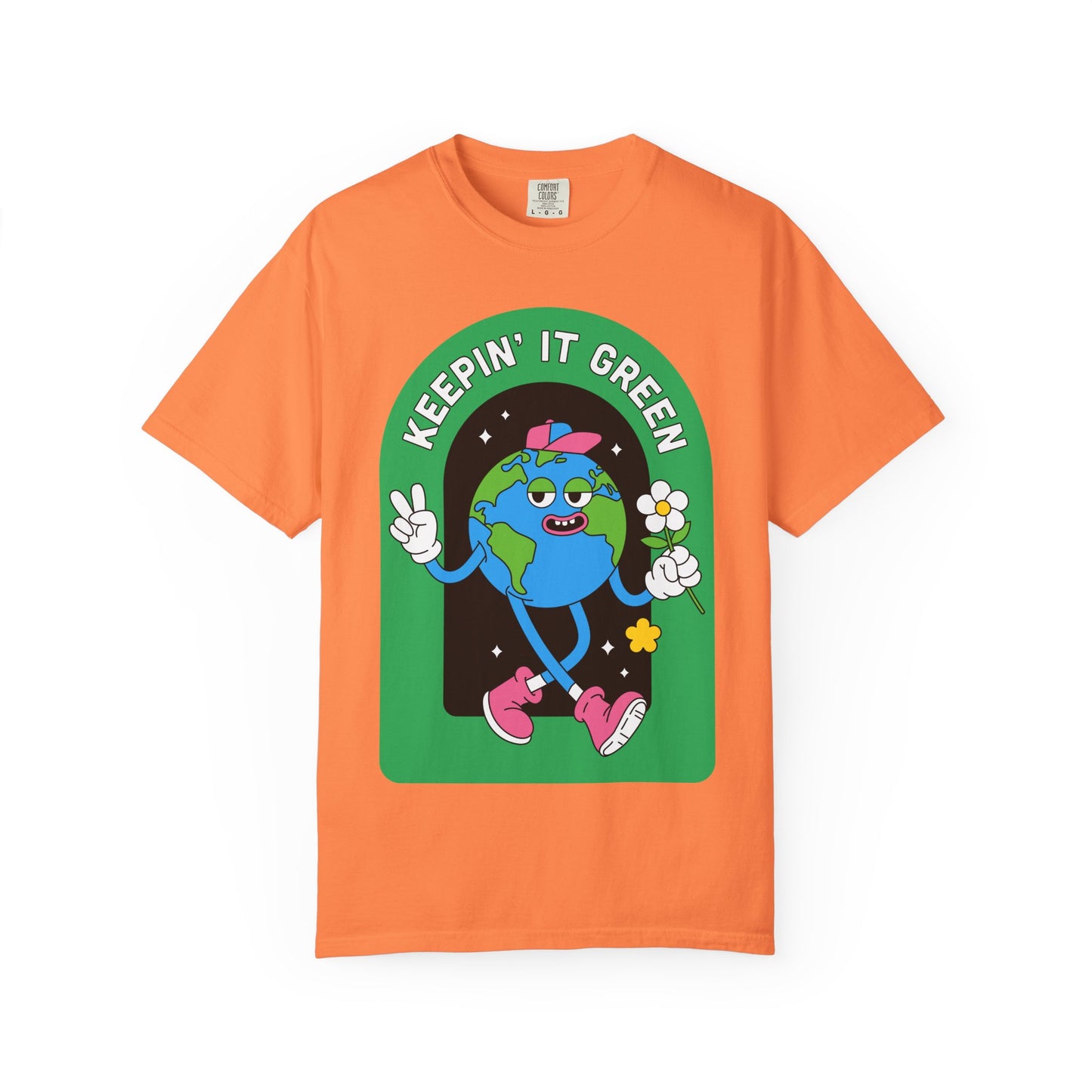 Eco-Friendly Graphic T-Shirt, Keepin' It Green Tee, Unisex Casual Wear, Earth Day Gift, Sustainable Fashion, Nature Lover Apparel
