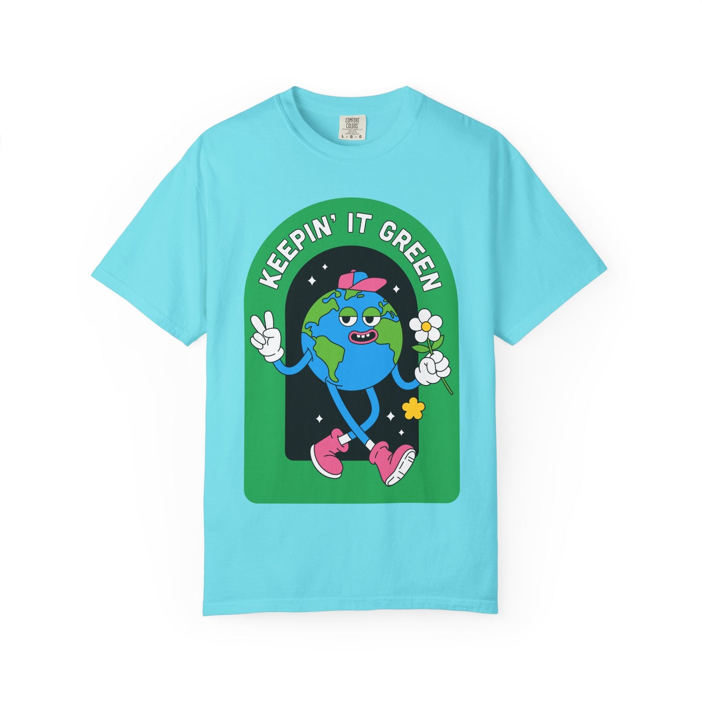 Eco-Friendly Graphic T-Shirt, Keepin' It Green Tee, Unisex Casual Wear, Earth Day Gift, Sustainable Fashion, Nature Lover Apparel
