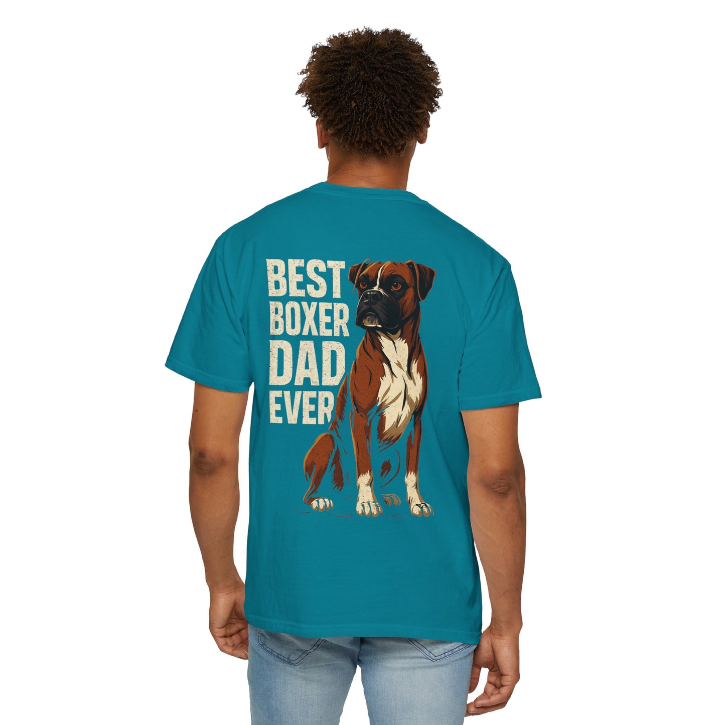 Best Dad T-Shirt for Dog Lovers, Unisex Gift for Father's Day, Casual Wear, Dad's Day Out, Pet Parent Apparel