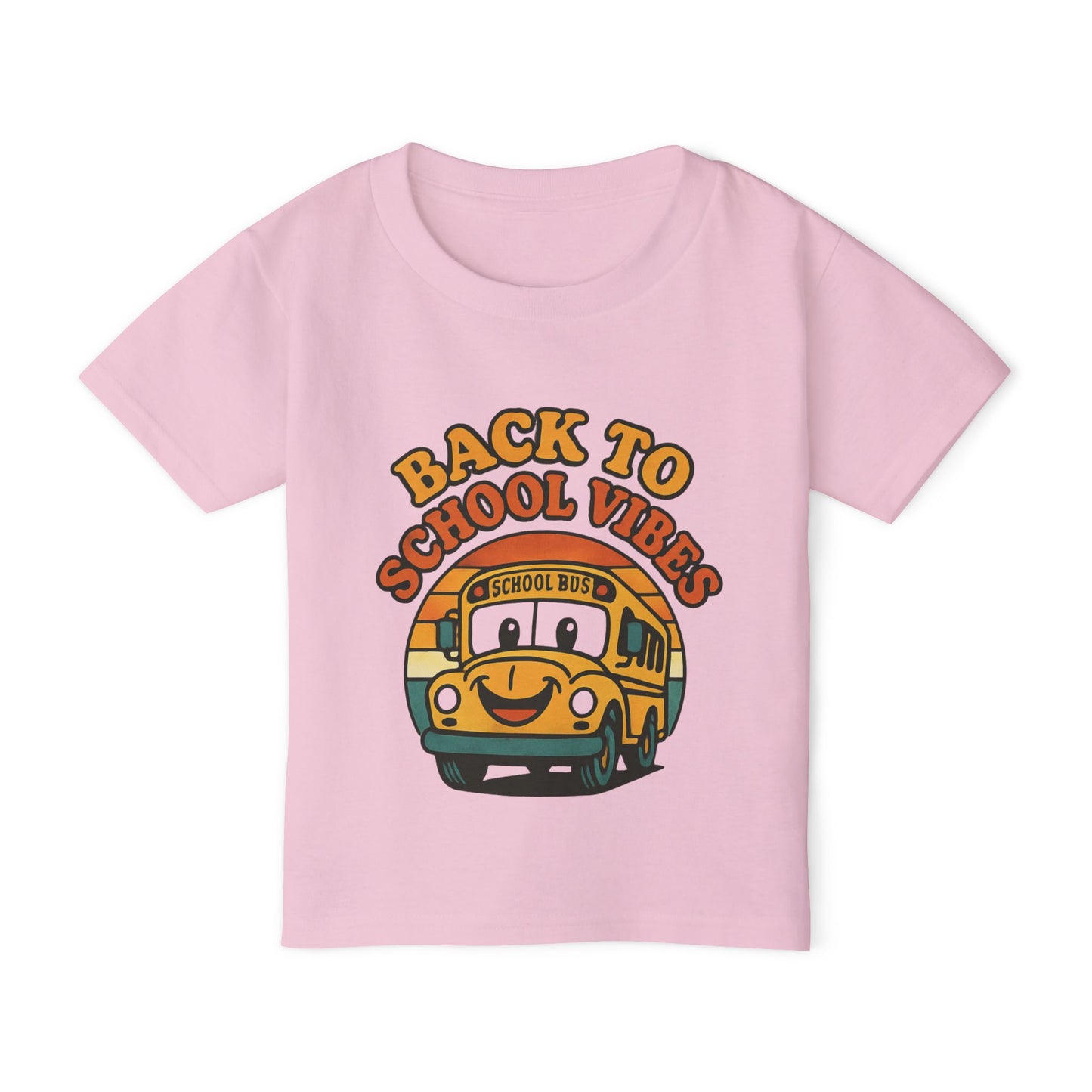 Back to School Vibes Toddler T-shirt, Fun Kids Tee, School Bus Shirt, Cute Children’s Apparel, Toddler Outfit, Birthday Gift