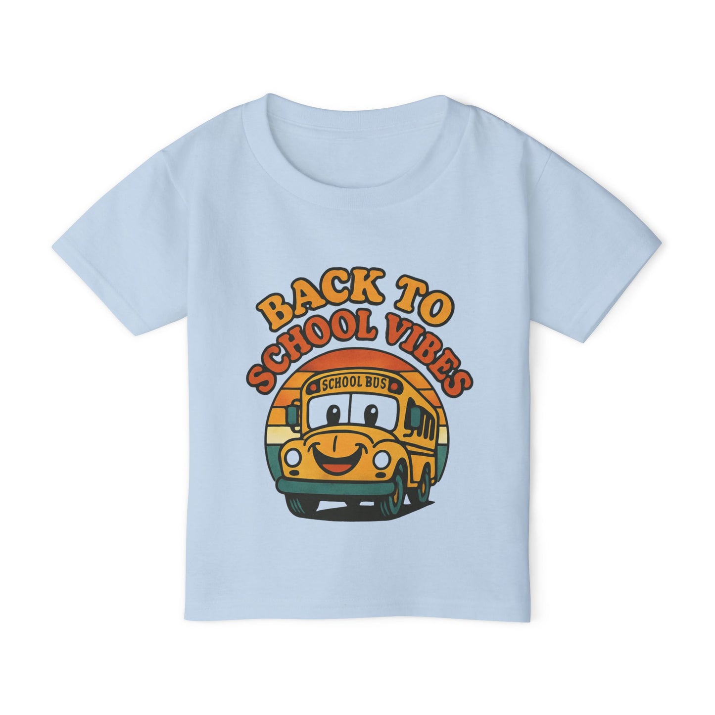 Back to School Vibes Toddler T-shirt, Fun Kids Tee, School Bus Shirt, Cute Children’s Apparel, Toddler Outfit, Birthday Gift