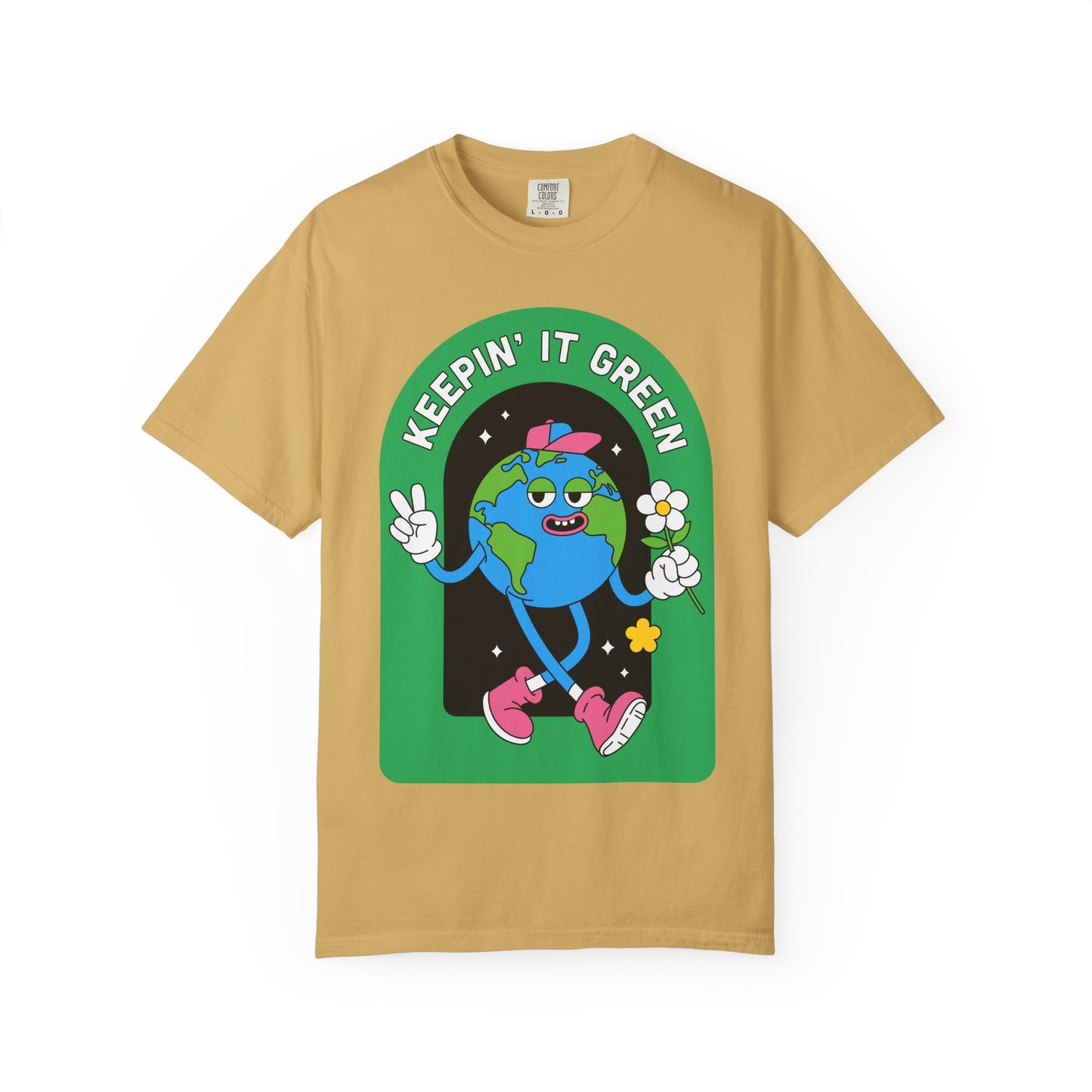 Eco-Friendly Graphic T-Shirt, Keepin' It Green Tee, Unisex Casual Wear, Earth Day Gift, Sustainable Fashion, Nature Lover Apparel