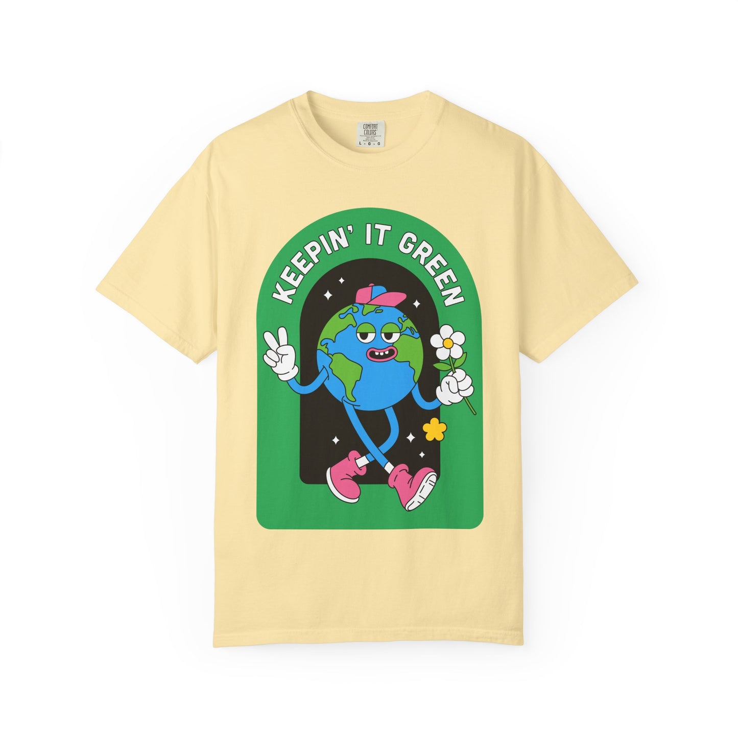 Eco-Friendly Graphic T-Shirt, Keepin' It Green Tee, Unisex Casual Wear, Earth Day Gift, Sustainable Fashion, Nature Lover Apparel