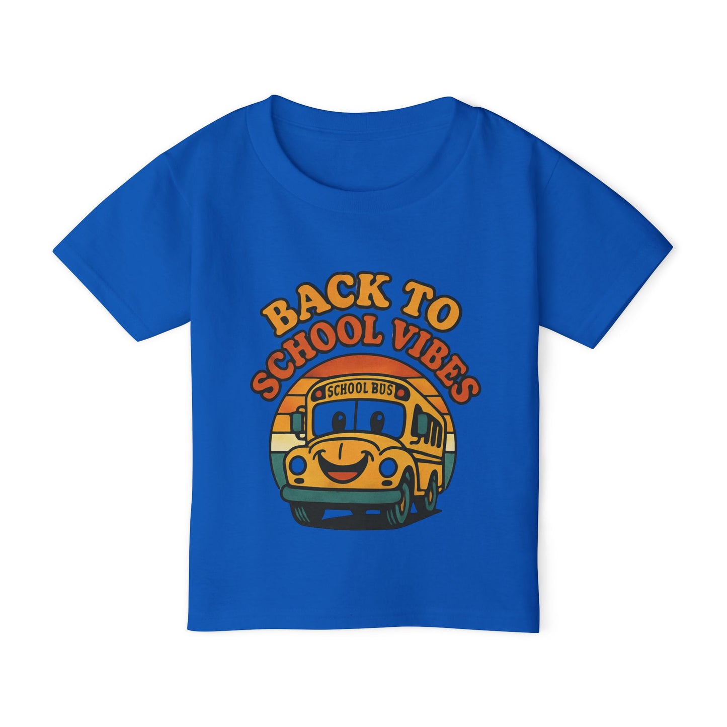 Back to School Vibes Toddler T-shirt, Fun Kids Tee, School Bus Shirt, Cute Children’s Apparel, Toddler Outfit, Birthday Gift