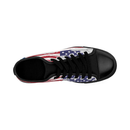Patriotic Men's Sneakers | American Flag Design | Casual Footwear for Celebrations, Gift for Veterans, Independence Day Shoes, Stylish [...]
