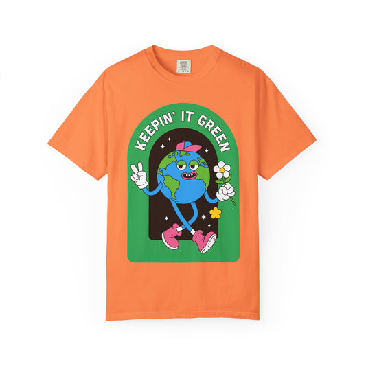 Eco-Friendly Graphic T-Shirt, Keepin' It Green Tee, Unisex Casual Wear, Earth Day Gift, Sustainable Fashion, Nature Lover Apparel