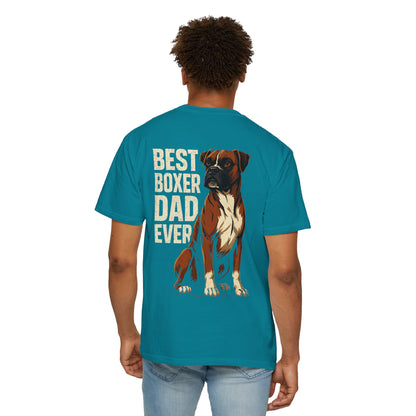Best Dad T-Shirt for Dog Lovers, Unisex Gift for Father's Day, Casual Wear, Dad's Day Out, Pet Parent Apparel