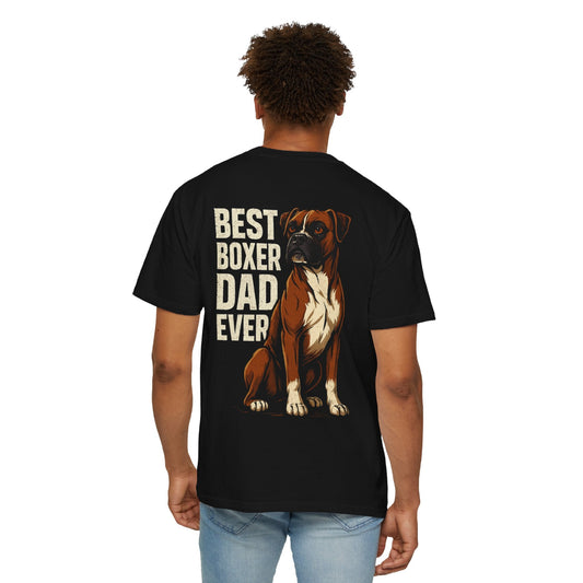 Best Dad T-Shirt for Dog Lovers, Unisex Gift for Father's Day, Casual Wear, Dad's Day Out, Pet Parent Apparel