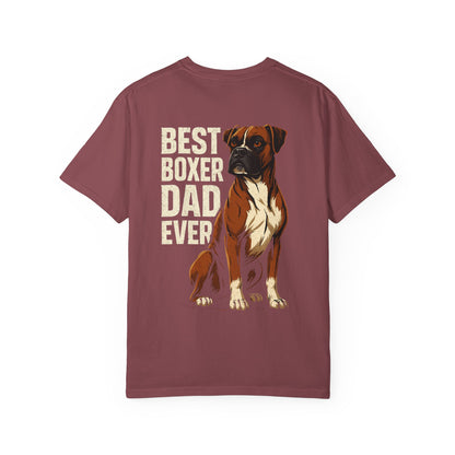 Best Dad T-Shirt for Dog Lovers, Unisex Gift for Father's Day, Casual Wear, Dad's Day Out, Pet Parent Apparel